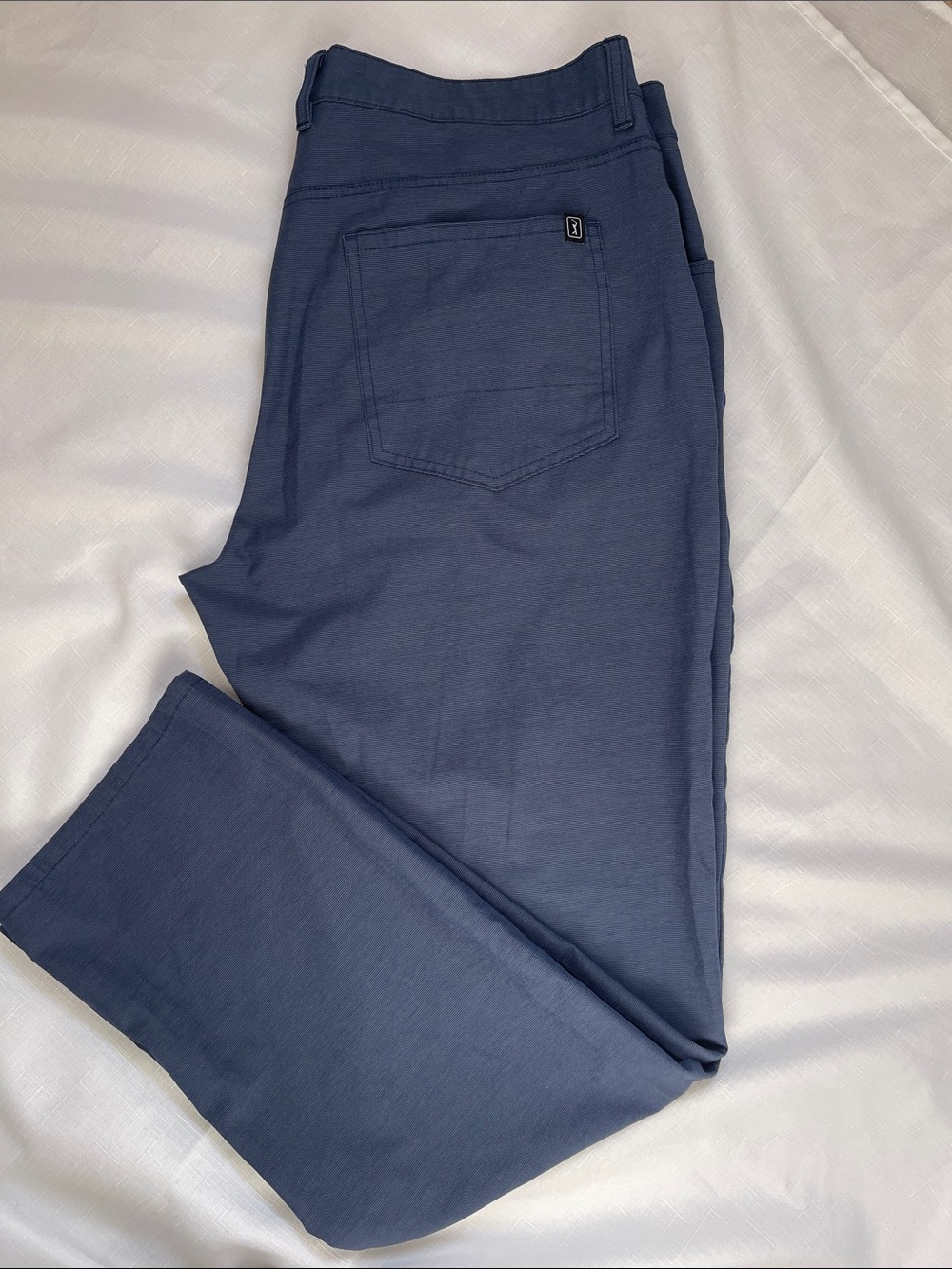 Men’s PGA Tour Slate Blue Performance Golf Pants 30” inseam